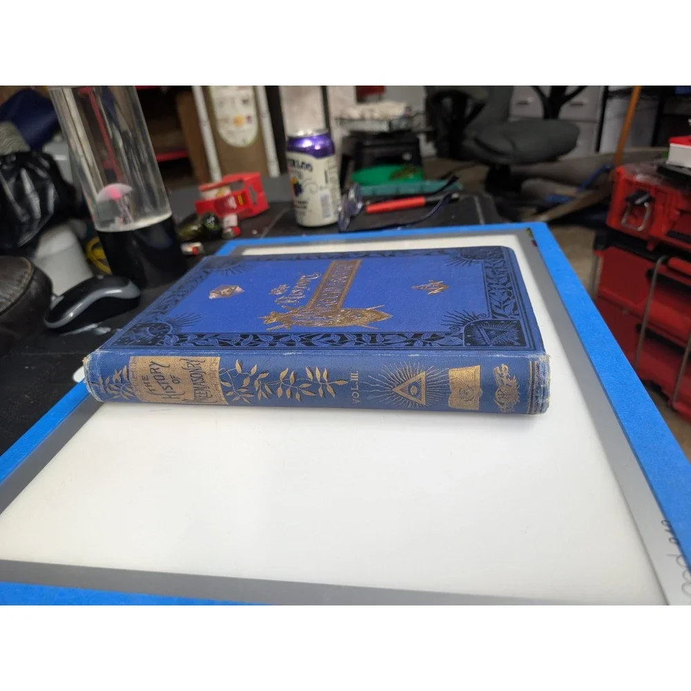 History of Freemasonry Vol 1 - 2 1886 Book Robert Gould